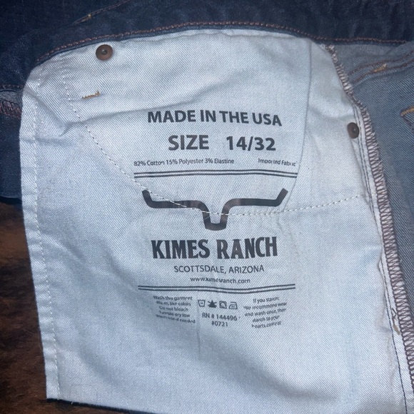 Kimes ranch Chloe jeans like new size 14/32 - Picture 6 of 6